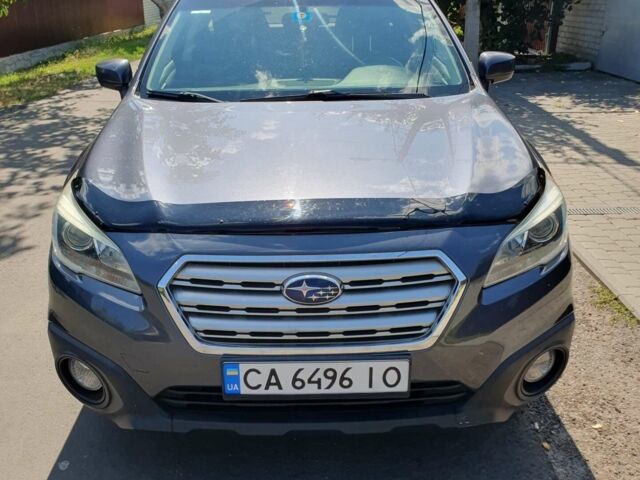 Сірий Субару Аутбек, об'ємом двигуна 2.5 л та пробігом 160 тис. км за 13500 $, фото 1 на Automoto.ua