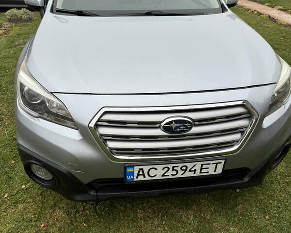 Серый Субару Аутбек, объемом двигателя 2.46 л и пробегом 175 тыс. км за 13000 $, фото 1 на Automoto.ua