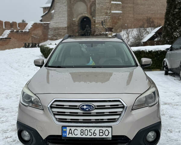 Серый Субару Аутбек, объемом двигателя 2.5 л и пробегом 174 тыс. км за 18500 $, фото 1 на Automoto.ua