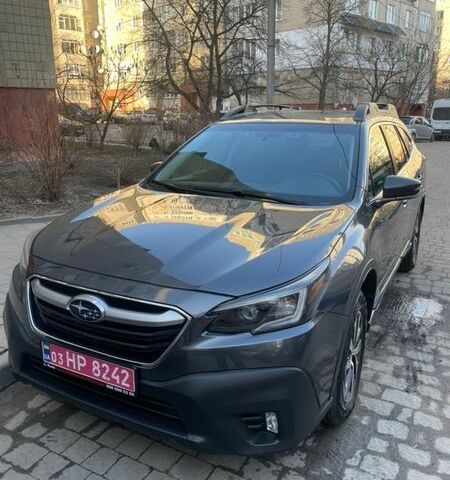 Серый Субару Аутбек, объемом двигателя 2.5 л и пробегом 46 тыс. км за 23000 $, фото 1 на Automoto.ua