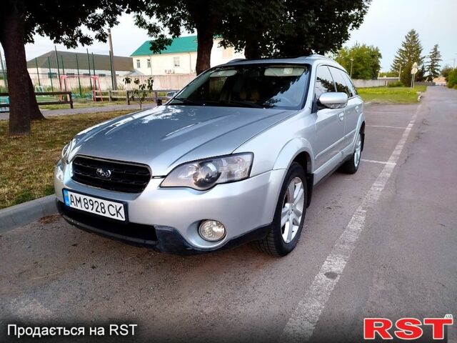 Сірий Субару Аутбек, об'ємом двигуна 3 л та пробігом 390 тис. км за 5800 $, фото 1 на Automoto.ua
