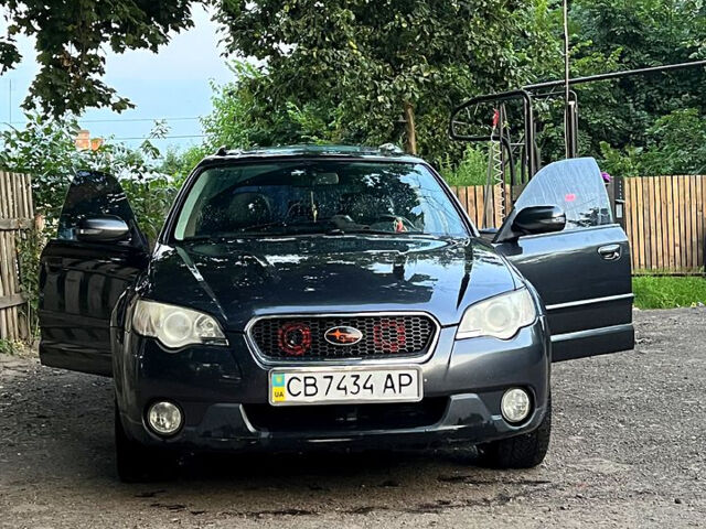 Серый Субару Аутбек, объемом двигателя 3 л и пробегом 265 тыс. км за 6500 $, фото 1 на Automoto.ua