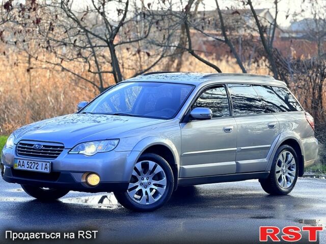 Сірий Субару Аутбек, об'ємом двигуна 3 л та пробігом 235 тис. км за 6850 $, фото 1 на Automoto.ua