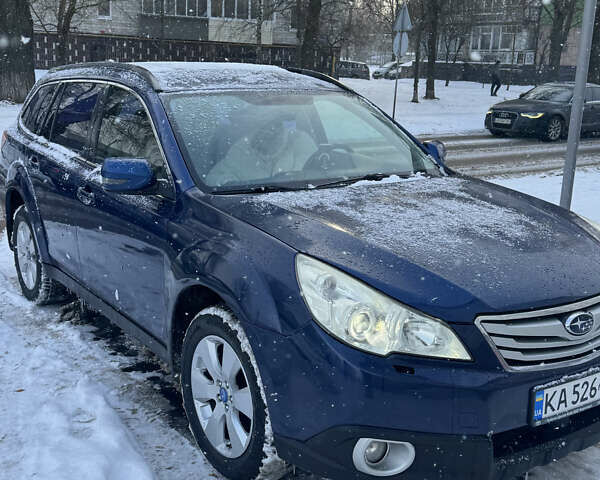 Синій Субару Аутбек, об'ємом двигуна 2.46 л та пробігом 230 тис. км за 8000 $, фото 1 на Automoto.ua