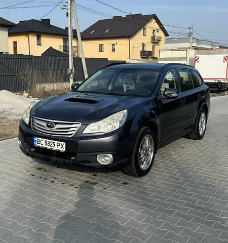Синий Субару Аутбек, объемом двигателя 2 л и пробегом 218 тыс. км за 7500 $, фото 1 на Automoto.ua