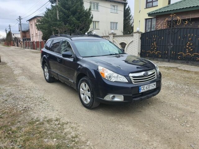 Синий Субару Аутбек, объемом двигателя 2.5 л и пробегом 316 тыс. км за 8650 $, фото 1 на Automoto.ua