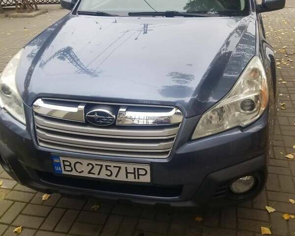 Синій Субару Аутбек, об'ємом двигуна 2.46 л та пробігом 205 тис. км за 9900 $, фото 1 на Automoto.ua