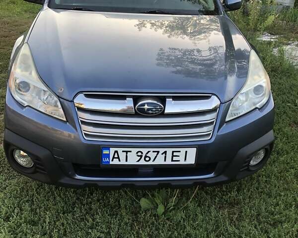 Синий Субару Аутбек, объемом двигателя 2.5 л и пробегом 220 тыс. км за 9800 $, фото 1 на Automoto.ua