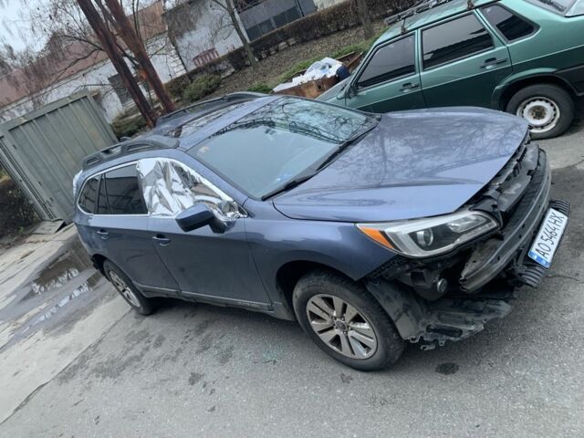 Синій Субару Аутбек, об'ємом двигуна 2.5 л та пробігом 110 тис. км за 4700 $, фото 1 на Automoto.ua