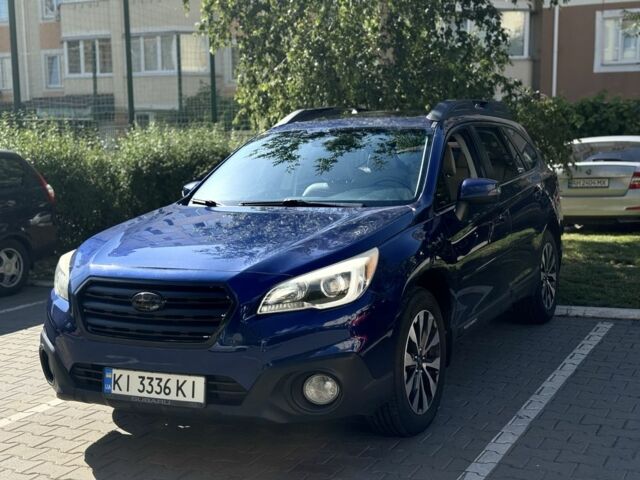 Синий Субару Аутбек, объемом двигателя 2.5 л и пробегом 266 тыс. км за 12500 $, фото 1 на Automoto.ua