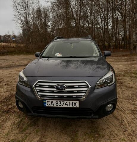 Синій Субару Аутбек, об'ємом двигуна 2.5 л та пробігом 204 тис. км за 14200 $, фото 1 на Automoto.ua