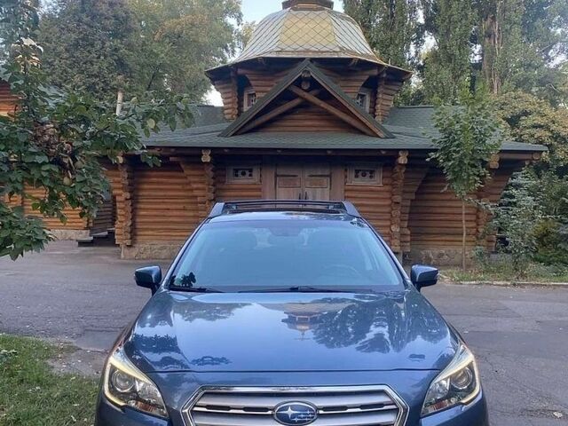 Синий Субару Аутбек, объемом двигателя 2.5 л и пробегом 158 тыс. км за 15000 $, фото 1 на Automoto.ua