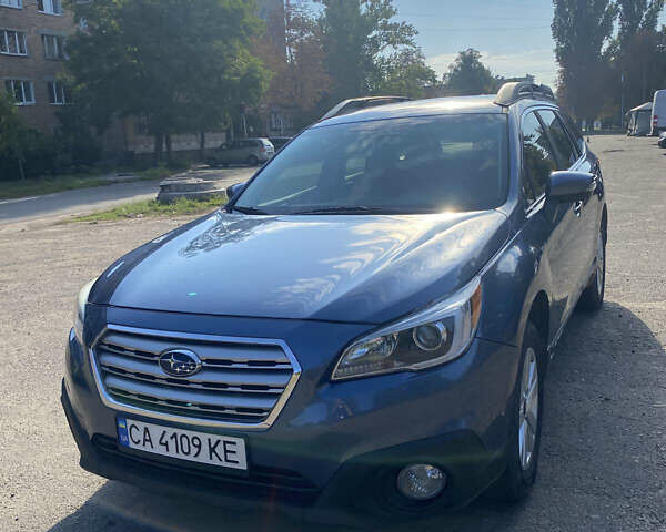 Синій Субару Аутбек, об'ємом двигуна 2.5 л та пробігом 161 тис. км за 13500 $, фото 1 на Automoto.ua