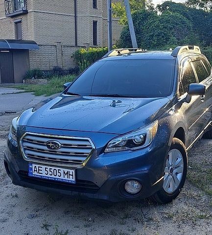 Синій Субару Аутбек, об'ємом двигуна 2.5 л та пробігом 200 тис. км за 16500 $, фото 1 на Automoto.ua