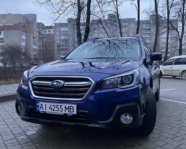 Синий Субару Аутбек, объемом двигателя 2.5 л и пробегом 72 тыс. км за 16900 $, фото 1 на Automoto.ua