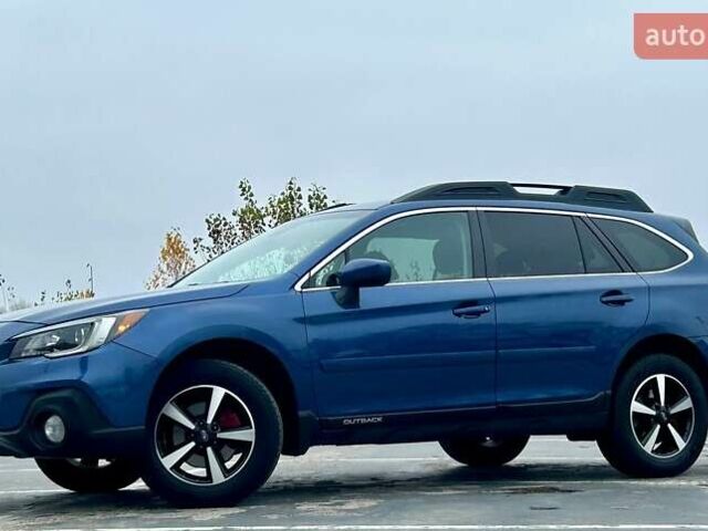 Синій Субару Аутбек, об'ємом двигуна 2.5 л та пробігом 89 тис. км за 19000 $, фото 1 на Automoto.ua