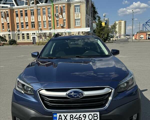 Синій Субару Аутбек, об'ємом двигуна 2.5 л та пробігом 65 тис. км за 23000 $, фото 1 на Automoto.ua