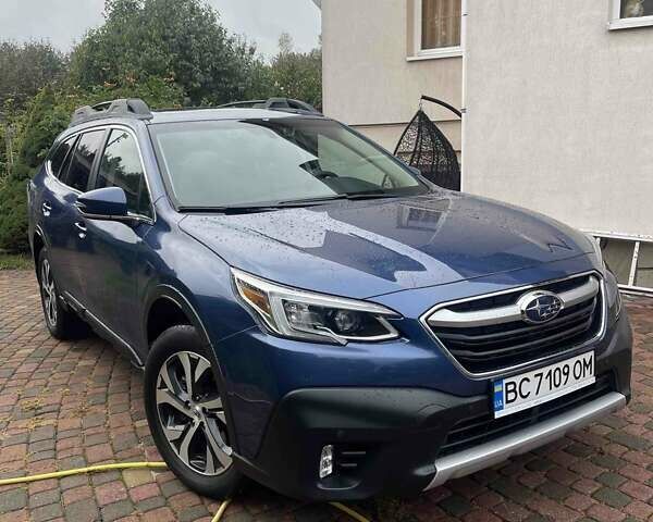Синій Субару Аутбек, об'ємом двигуна 2.5 л та пробігом 54 тис. км за 23500 $, фото 1 на Automoto.ua