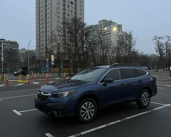 Синій Субару Аутбек, об'ємом двигуна 2.46 л та пробігом 43 тис. км за 23000 $, фото 1 на Automoto.ua