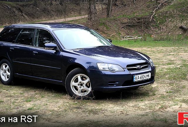 Синій Субару Аутбек, об'ємом двигуна 2 л та пробігом 295 тис. км за 3500 $, фото 1 на Automoto.ua