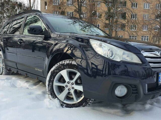 Синий Субару Аутбек, объемом двигателя 2.5 л и пробегом 231 тыс. км за 9500 $, фото 1 на Automoto.ua