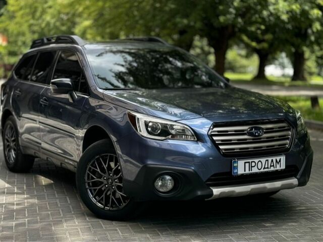 Синий Субару Аутбек, объемом двигателя 2.5 л и пробегом 155 тыс. км за 14500 $, фото 1 на Automoto.ua