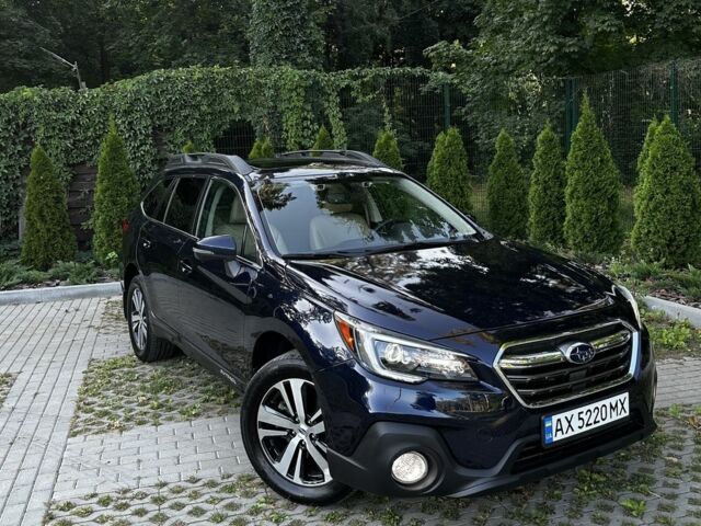 Синий Субару Аутбек, объемом двигателя 2.5 л и пробегом 92 тыс. км за 14900 $, фото 1 на Automoto.ua