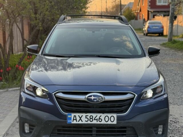 Синій Субару Аутбек, об'ємом двигуна 2.4 л та пробігом 105 тис. км за 24300 $, фото 1 на Automoto.ua