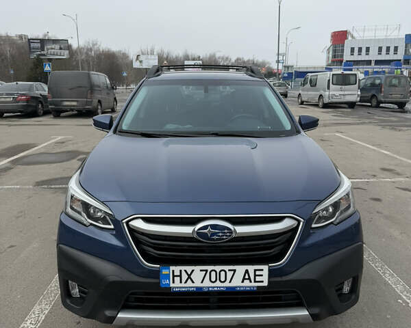 Синій Субару Аутбек, об'ємом двигуна 2.5 л та пробігом 85 тис. км за 25500 $, фото 1 на Automoto.ua