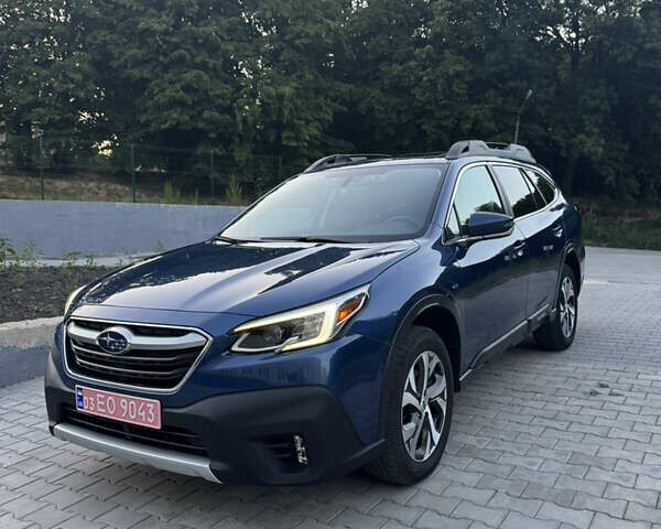 Синий Субару Аутбек, объемом двигателя 2.5 л и пробегом 67 тыс. км за 22500 $, фото 1 на Automoto.ua