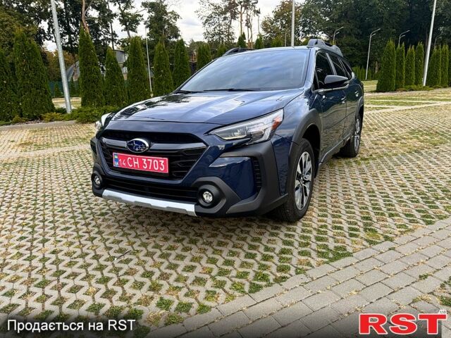 Синий Субару Аутбек, объемом двигателя 2.5 л и пробегом 52 тыс. км за 27500 $, фото 1 на Automoto.ua