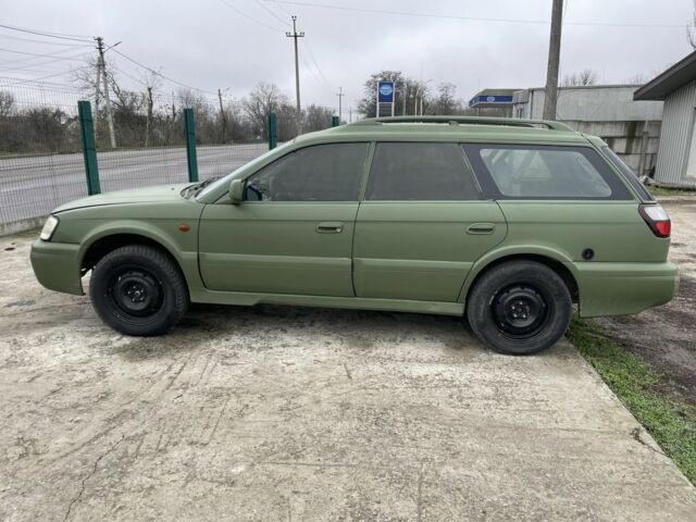 Зелений Субару Аутбек, об'ємом двигуна 2.5 л та пробігом 200 тис. км за 3500 $, фото 1 на Automoto.ua