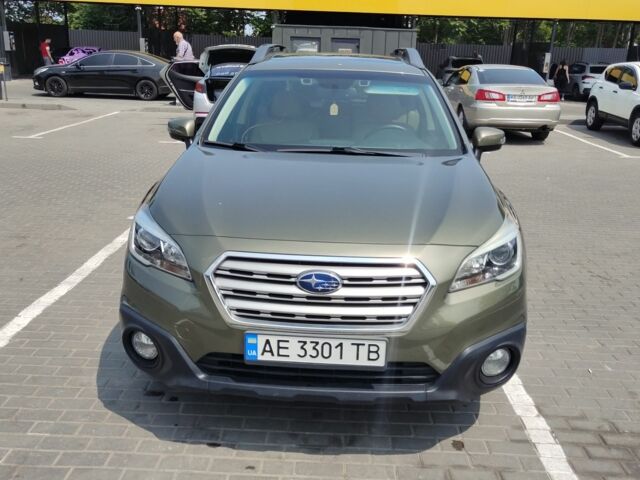 Зелений Субару Аутбек, об'ємом двигуна 2.5 л та пробігом 172 тис. км за 15000 $, фото 1 на Automoto.ua