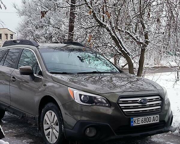 Зелений Субару Аутбек, об'ємом двигуна 2.5 л та пробігом 245 тис. км за 12000 $, фото 1 на Automoto.ua