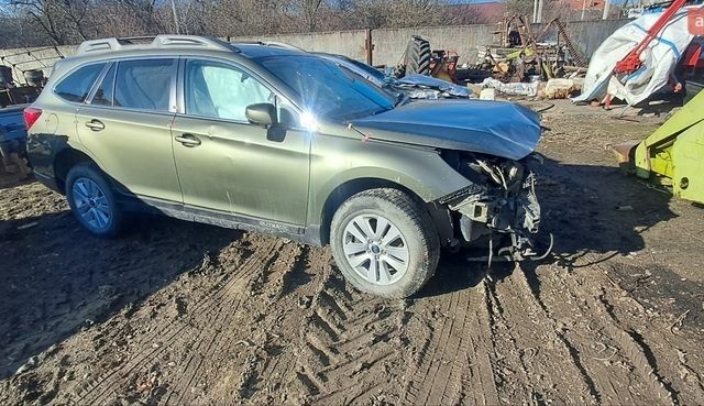 Зелений Субару Аутбек, об'ємом двигуна 2.5 л та пробігом 265 тис. км за 3499 $, фото 1 на Automoto.ua
