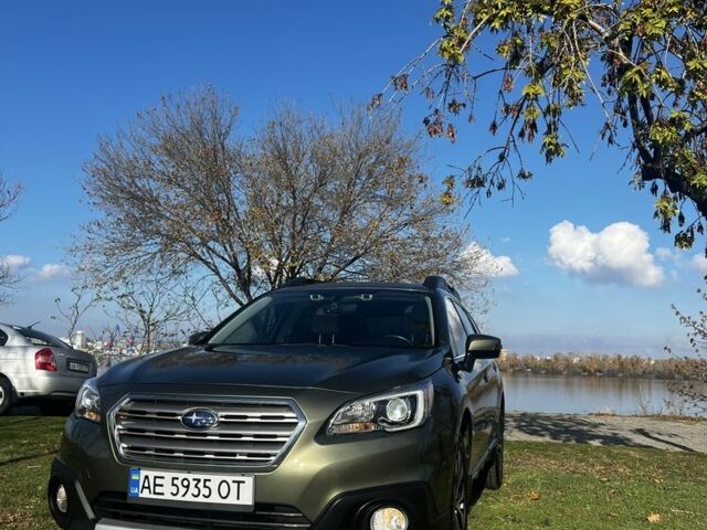 Зеленый Субару Аутбек, объемом двигателя 2.5 л и пробегом 96 тыс. км за 17900 $, фото 1 на Automoto.ua