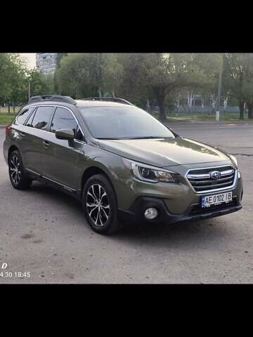 Зелений Субару Аутбек, об'ємом двигуна 2.5 л та пробігом 43 тис. км за 20200 $, фото 1 на Automoto.ua