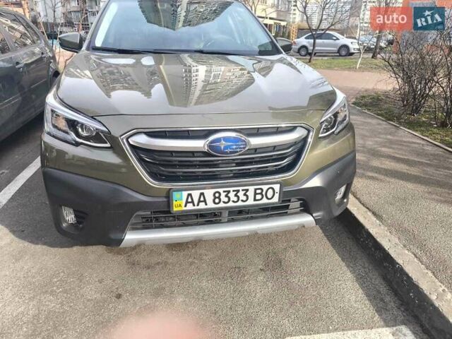 Зеленый Субару Аутбек, объемом двигателя 2.5 л и пробегом 67 тыс. км за 24900 $, фото 1 на Automoto.ua