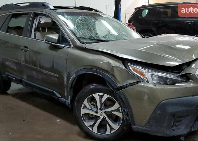 Зелений Субару Аутбек, об'ємом двигуна 2.5 л та пробігом 30 тис. км за 8499 $, фото 1 на Automoto.ua