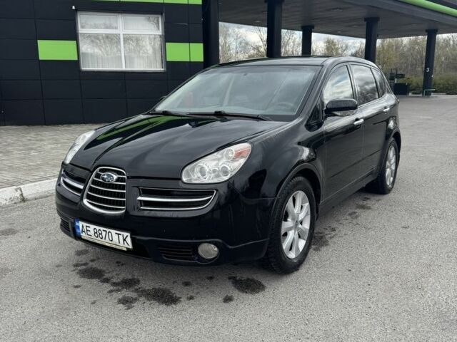 Черный Субару Трибека, объемом двигателя 3 л и пробегом 212 тыс. км за 6600 $, фото 1 на Automoto.ua