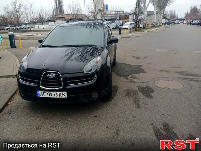 Черный Субару Трибека, объемом двигателя 3 л и пробегом 350 тыс. км за 5300 $, фото 1 на Automoto.ua