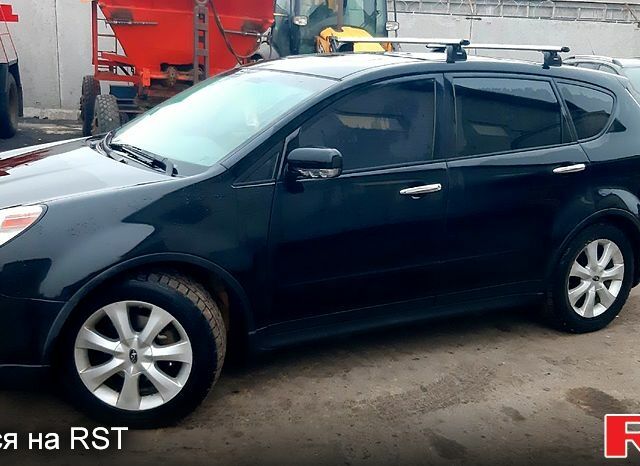 Черный Субару Трибека, объемом двигателя 3 л и пробегом 180 тыс. км за 7500 $, фото 1 на Automoto.ua