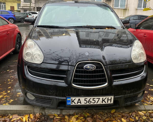 Черный Субару Трибека, объемом двигателя 3 л и пробегом 335 тыс. км за 7000 $, фото 1 на Automoto.ua