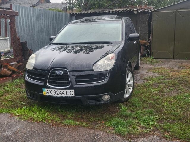 Черный Субару Трибека, объемом двигателя 3 л и пробегом 165 тыс. км за 6800 $, фото 1 на Automoto.ua