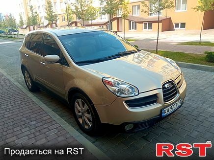 Желтый Субару Трибека, объемом двигателя 3 л и пробегом 322 тыс. км за 7400 $, фото 1 на Automoto.ua