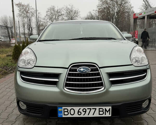 Зелений Субару Трібека, об'ємом двигуна 3 л та пробігом 172 тис. км за 8500 $, фото 1 на Automoto.ua