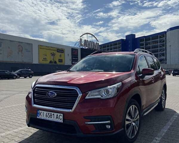 Красный Субару Ascent, объемом двигателя 2.39 л и пробегом 97 тыс. км за 22700 $, фото 1 на Automoto.ua