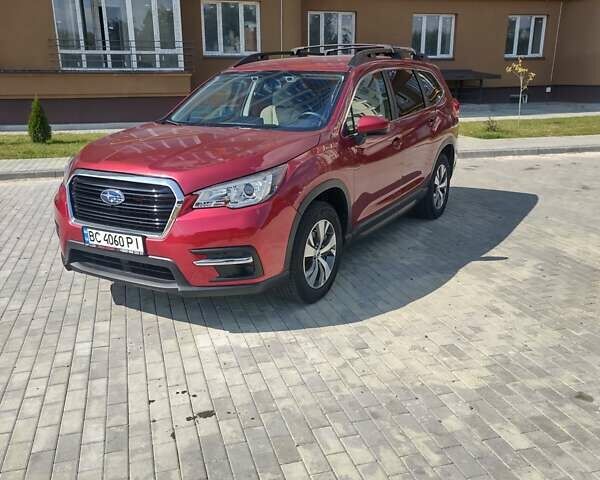 Красный Субару Ascent, объемом двигателя 2.4 л и пробегом 147 тыс. км за 22000 $, фото 1 на Automoto.ua
