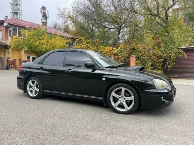 Чорний Субару Impreza WRX, об'ємом двигуна 2 л та пробігом 190 тис. км за 6500 $, фото 1 на Automoto.ua