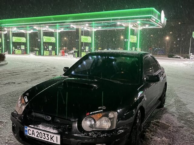 Черный Субару Impreza WRX, объемом двигателя 2 л и пробегом 160 тыс. км за 6000 $, фото 1 на Automoto.ua